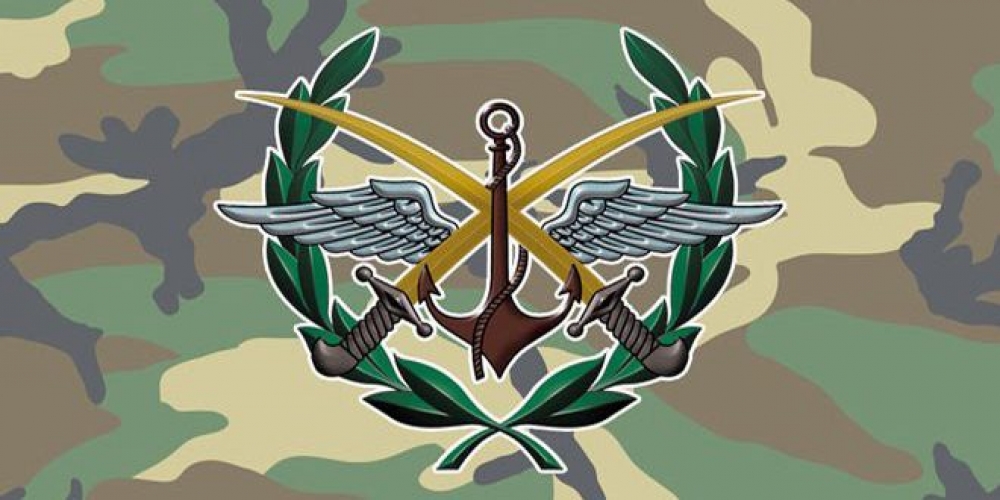 قيادة الجيش: العمليات العسكرية واستهداف الارهابيين في أطراف حلب الغربية ردا على الاستهدافات المتكررة للمدنيين