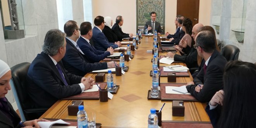 الرئيس الأسد يترأس اجتماعا حول مراحل تطبيق المشروع الوطني للإصلاح الإداري   
