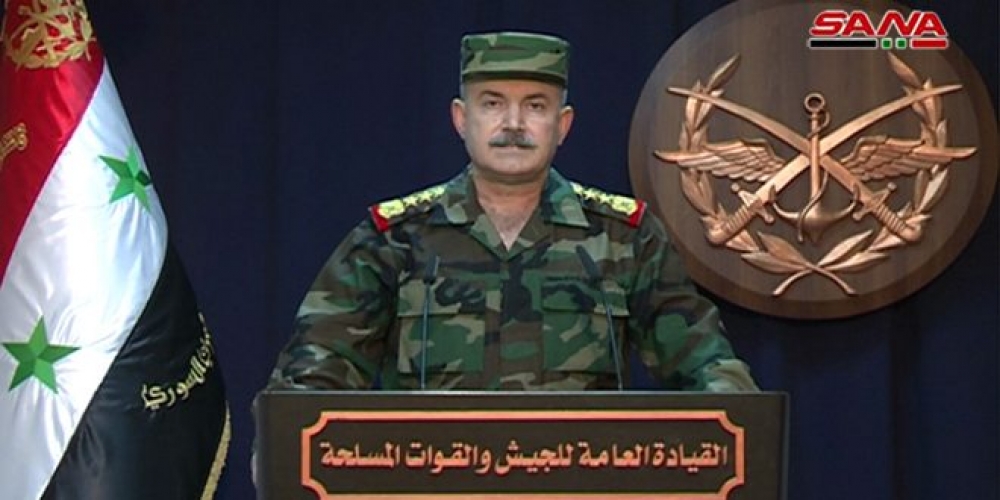 قيادة الجيش: تطهير مدينة معرة النعمان و28 بلدة وقرية من الإرهاب في ريف إدلب الجنوبي