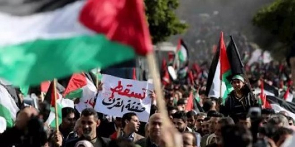 يوم الغضب.. مظاهرات رافضة لـ (صفقة القرن) وإصابة العشرات في الضفة الغربية   
