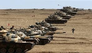 وزارة الحرب التركية تزعم مهاجمة مواقع للجيش السوري و تدمير دبابات   