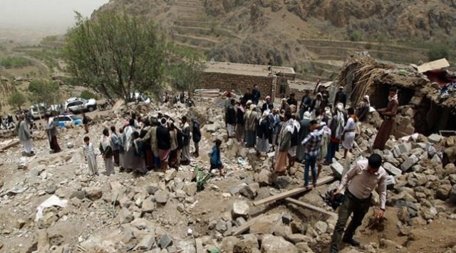شهداء ومصابون في مجزرة جديدة للعدوان السعودي على اليمن