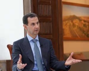 الرئيس الأسد: هناك غضب شعبي تجاه المحتل الامريكي و مجموعاته و ستبدأ عمليات مقاومة