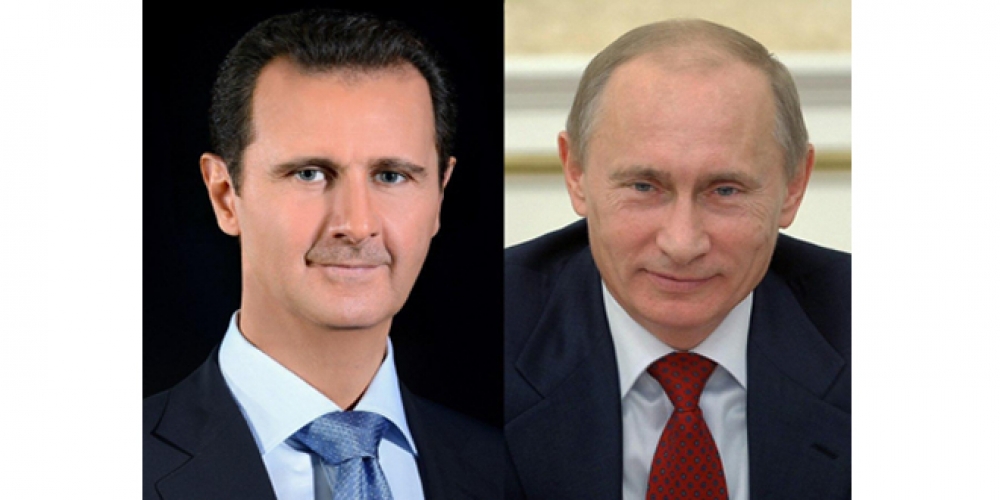 الأسد و بوتين: الاتفاقات التي تم التوصل إليها تصب في إطار الجهود الرامية لضمان سيادة سورية ووحدة أراضيها