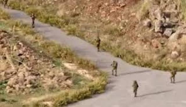 دوريا ت العدو تمشّط الطريق المحاذية للسياج الحدودي في جنوب لبنان