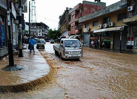أمطار في معظم المحافظات أغزرها 109 مم في طرطوس