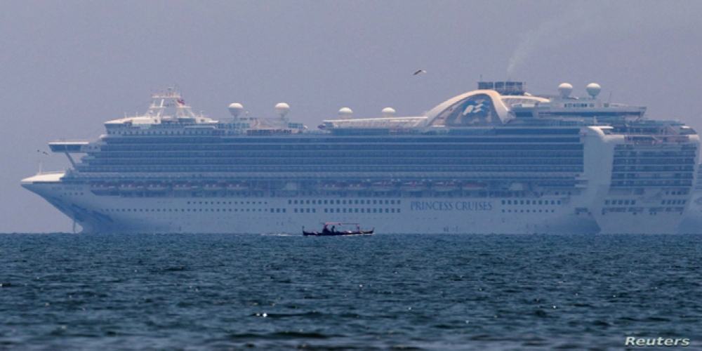 عشرات آلاف الأشخاص محاصرون على متن السفن السياحية بسبب كورونا   