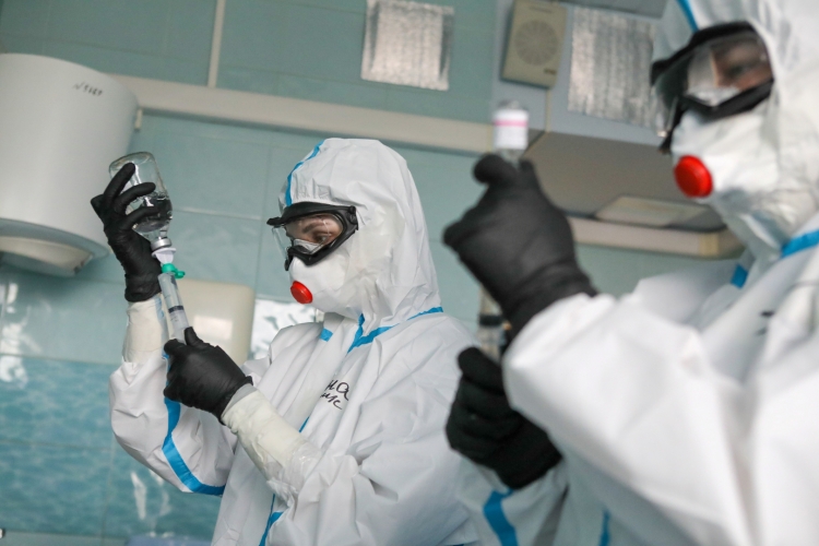 أكثر من 5.8 مليون اختبار للكشف عن فيروس كورونا في روسيا