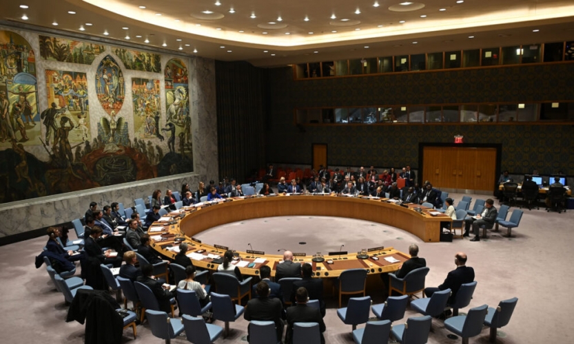 مشروع قرار ألماني في مجلس الأمن لتمديد يُمدّد التفويض بعبور الحدود السوريّة لمدة عام و اعتراض روسي - صيني 