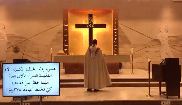 فيديو مروع لما فعله انفجار بيروت في كنيسة