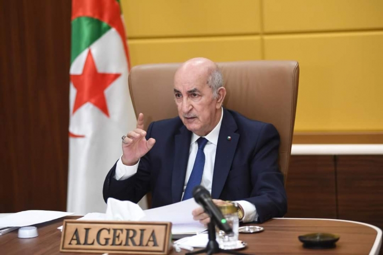 الرئيس الجزائري:  العمل على بلورة حل دائم للنزاع في الصحراء الغربية، آخر مستعمرة في القارة السمراء
