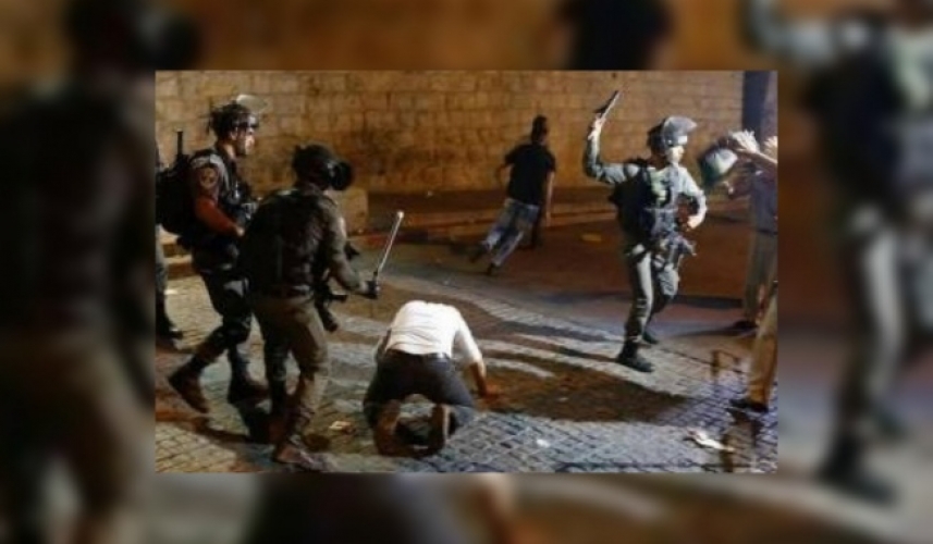 فيديو – مشاهد مؤلمة خلال قيام العدو الإسرائيلي بإعتقال الشابة مريم العفيفي