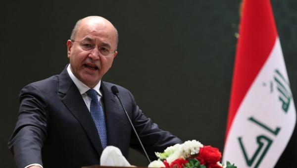 الرئيس العراقي: الهجوم على مقر رئيس مجلس النواب 