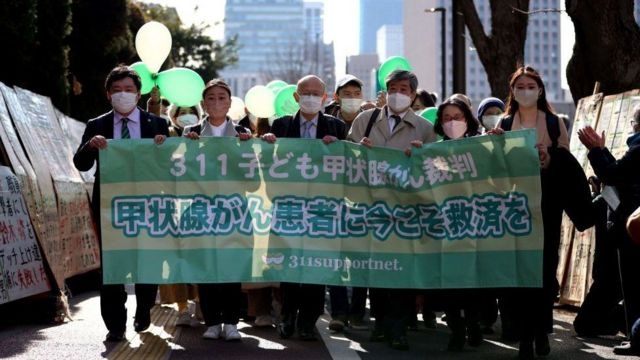 كارثة فوكوشيما النووية: يابانيون يطالبون بتعويض بعد إصابتهم بالسرطان 