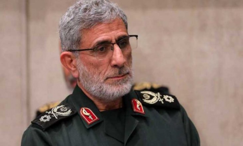 قائد فيلق القدس يعلق على القصف الصاروخي الإيراني للموساد في أربيل 