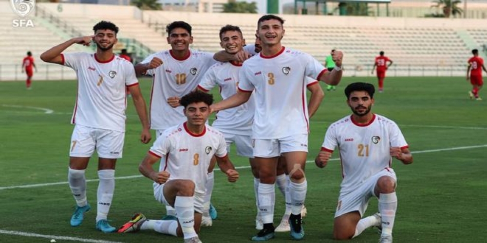 منتخب سورية للشباب بكرة القدم يفوز على شباب الأهلي الإماراتي