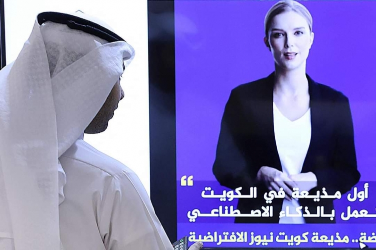 أول مذيعة افتراضية بالذكاء الاصطناعي تثير الجدل في الكويت 