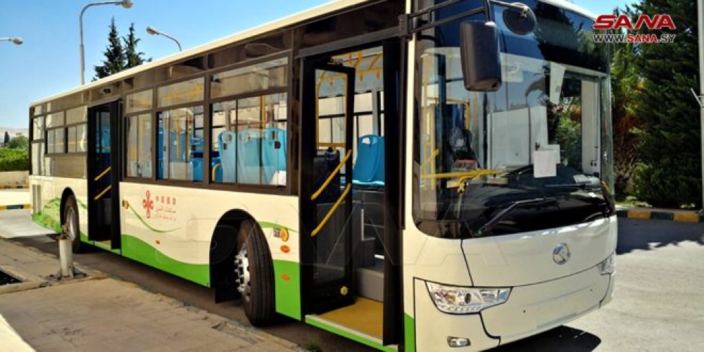 خط سير جديد لباصات النقل الداخلي بين جرمانا والبرامكة