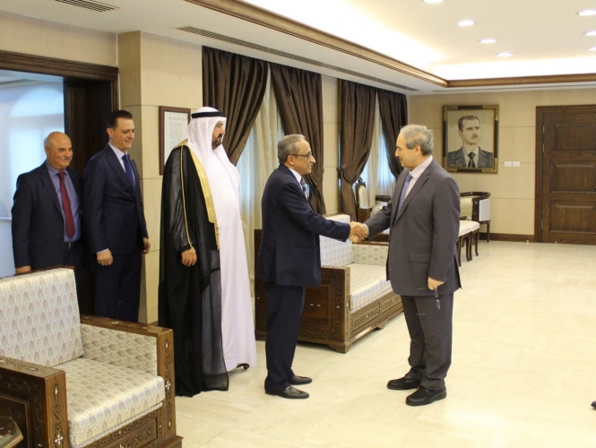 وزير الخارجية والمغتربين يلتقي الأمين العام لمجلس الوحدة الاقتصادي العربي