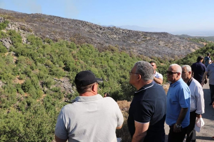 وزير الزراعة: إخماد 90 بالمئة من الحرائق في أعالي الحراج الجبلية بمنطقة الغاب والعمل جار لإخمادها بشكل نهائي
