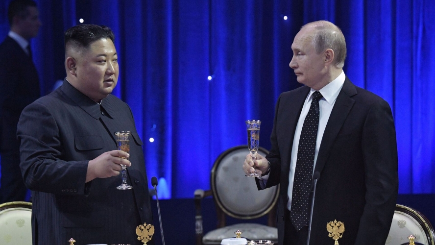 كيم خلال لقائه مع بوتين: العلاقات مع روسيا من أولوياتنا