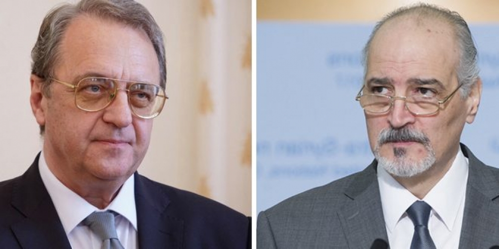 بوغدانوف والجعفري يبحثان مواصلة تطوير التعاون الروسي السوري متعدد الأوجه