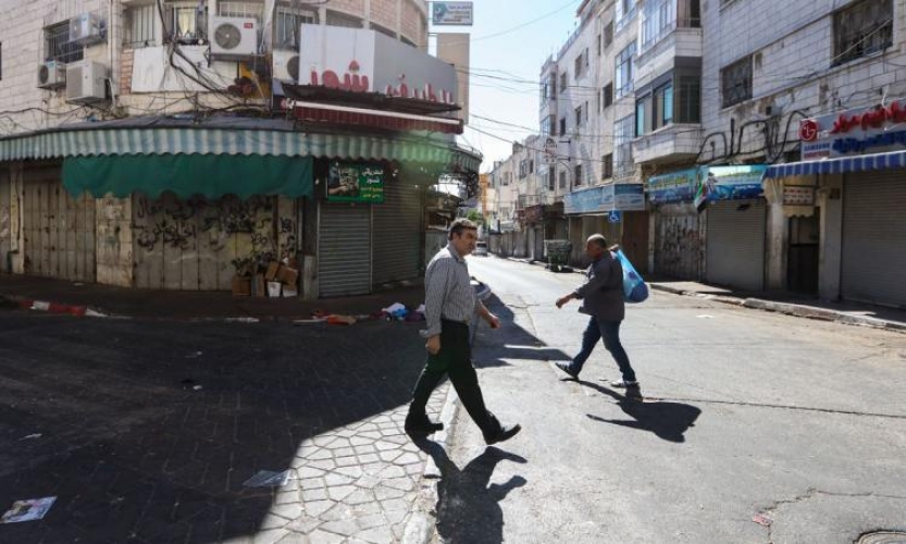 الإضراب يعم الضفة الغربية تنديداً بعدوان الاحتلال الإسرائيلي