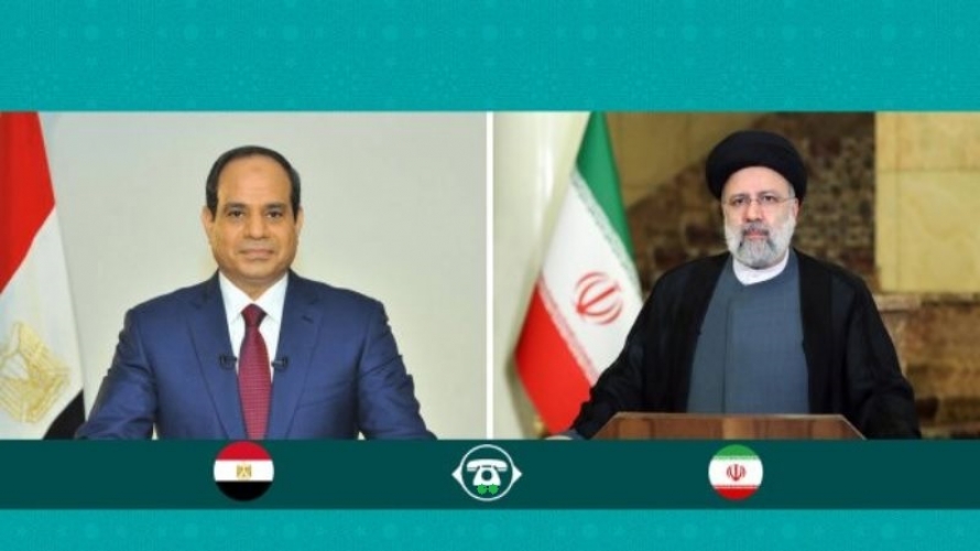 الرئيس المصري خلال اتصال مع الرئيس الإيراني: لإيران دور هام في إرساء الاستقرار بالمنطقة