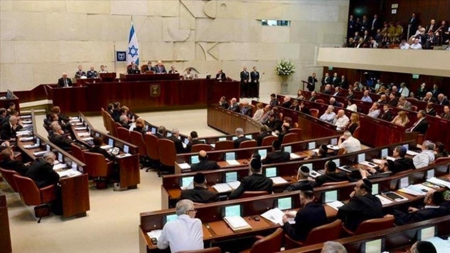 الكنيست الإسرائيلي يجتمع اليوم لبحث حجب الثقة عن الحكومة