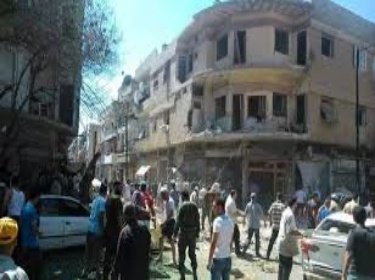 7 شهداء و21 جريحاً في تفجير إرهابي بسيارة مفخخة في حي الأرمن بحمص