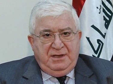 الرئيس العراقي يؤكد سعيه لتشكيل حكومة مهمتها الأساسية التصدي للإرهاب بقوة وحزم