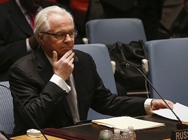تشوركين: سيطرة كييف على مكان كارثة الطائرة الماليزية خرق لقرار مجلس الأمن