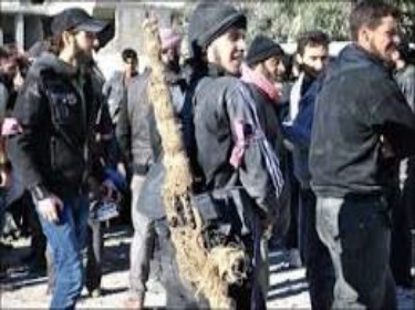 180 مسلحاً في بسيمة بريف دمشق يسلمون أنفسهم مع أسلحتهم لتسوية أوضاعهم