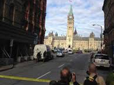 إطلاق نار بالقرب من البرلمان الكندي في محاولة لاغتيال رئيس الوزراء