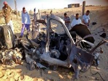 مقتل خمسة جنود مصريين في هجوم بسيارة مفخخة في شمال سيناء