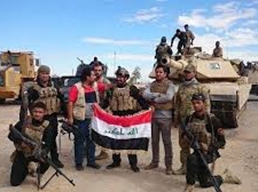رئيس الوزراء العراقي يعلن تحرير ناحية جرف الصخر من إرهابيي 