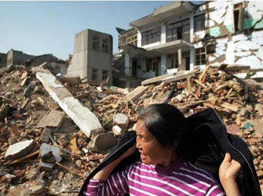 المعهد الامريكي : زلزال قوته 5,8 درجات يضرب اقليم سيشوان الصيني 