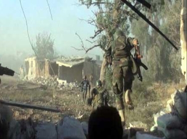 مدفعية الجيش تلحق خسائر فادحة في صفوف إرهابيي النصرة بريف اللاذقية