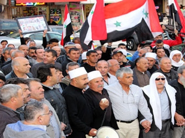 Syrians of the occupied Golan reaffirm commitment to motherland