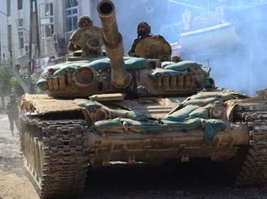 الجيش ينفذ عمليات برية ويقصف تجمعات الإرهابيين في ريف درعا‎