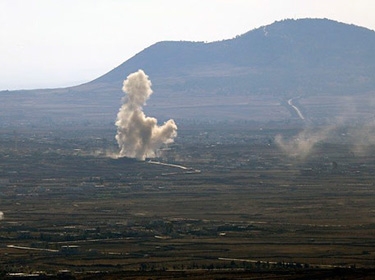 طائرات حربية صهيونية تستهدف نقاطاً عسكرية سورية في القنيطرة