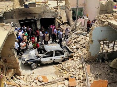 مقتل 8 أشخاص وإصابة 12 آخرين بسلسلة هجمات إرهابية في بغداد