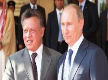   الرئيس الروسي يبحث مع الملك الأردني الوضع في الشرق الأوسط