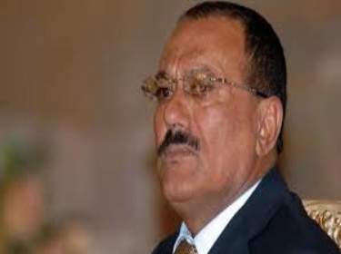 علي عبد الله صالح يدعو القادة العرب لوقف العمليات العسكرية في اليمن   