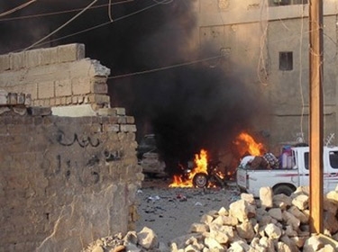 انتحاريان فرنسيان ينفذان تفجيرين إرهابيين قرب بلدة حديثة غرب العراق