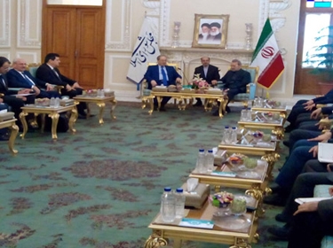 Deputy FM meets Larijani, Zarif , Velayati in Tehran