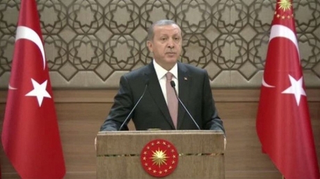 أردوغان: سنواصل التعامل مع أي جهة تخترق أجوائنا كا تصرفنا مع القاذفة الروسية