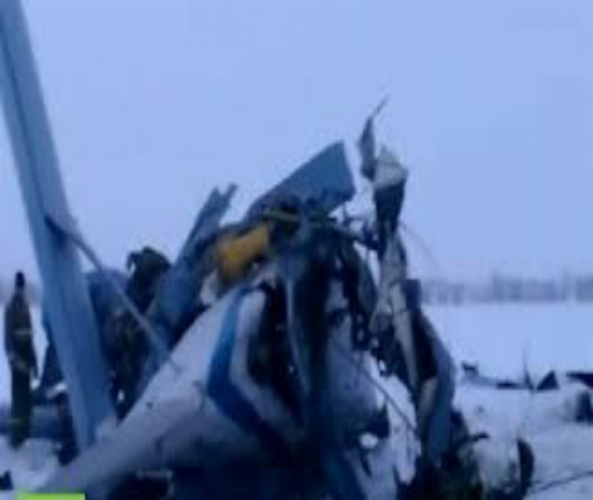 مقتل 3 أشخاص في تحطم طائرة بمقاطعة أورينبورغ الروسية  