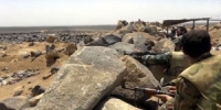 الجيش يثبت مواقع جديدة بالجروف الصخرية في تلول الصفا ببادية السويداء