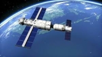 مركبة شحن فضائية تغادر الوحدة الأساسية لمحطة الفضاء الصينية